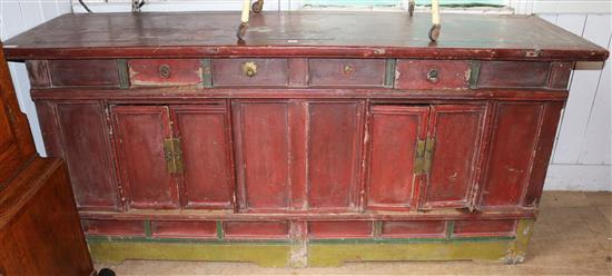 Large painted sideboard(-)